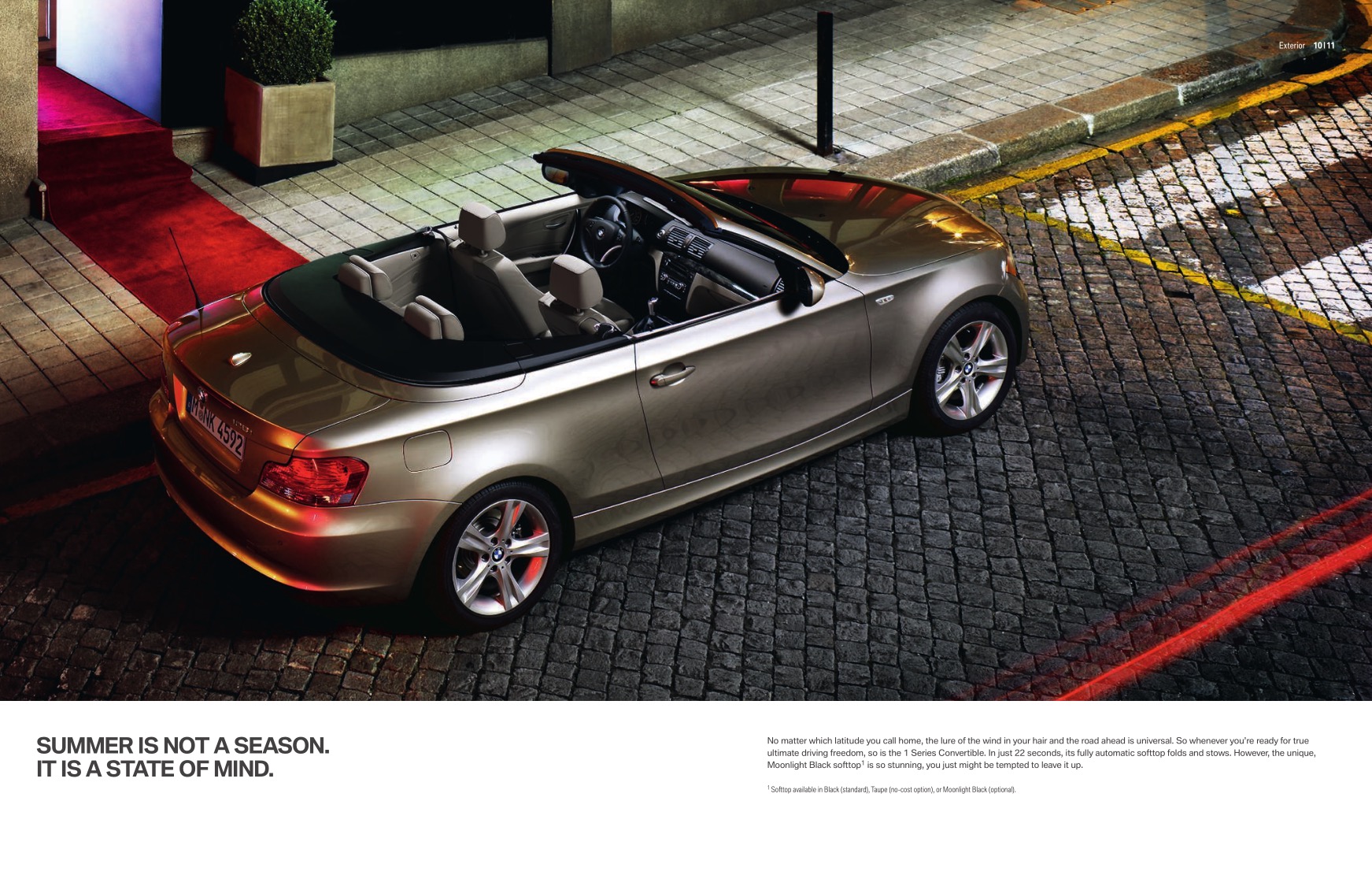 2011 BMW 1-Series Convertible Brochure Page 9